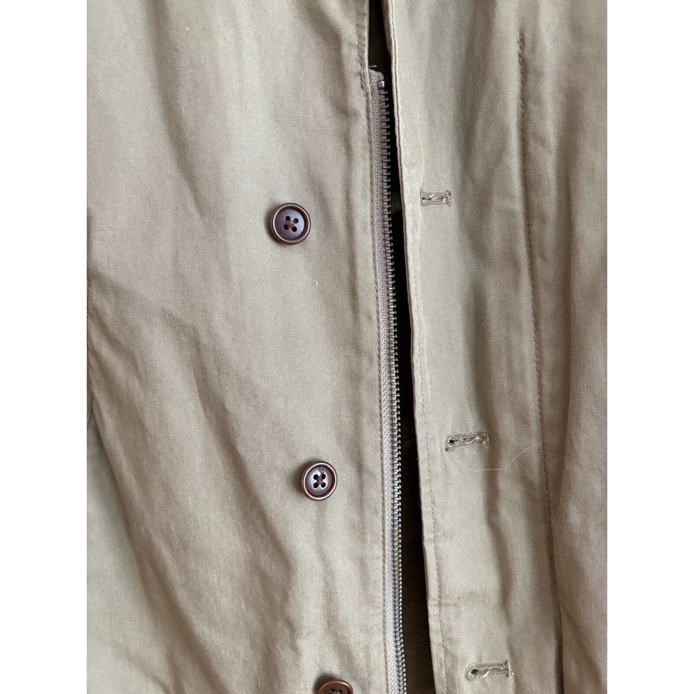 Vintage Polo Ralph Lauren Jacket Military Style Key West Embroidery Green Sz M - Picture 3 of 8